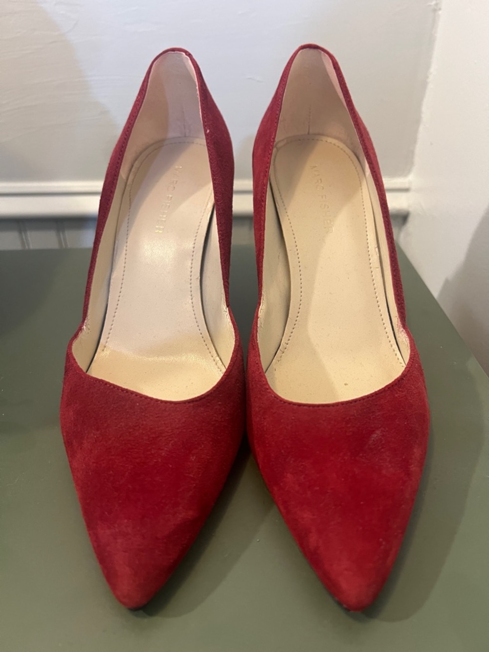 Marc Fisher Suede Pointed-Toe Women's Pumps - Classic Elegance